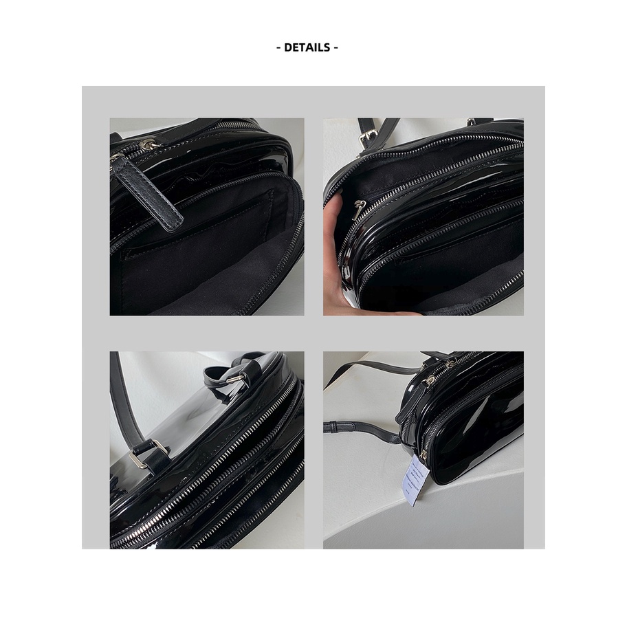 Ba Lô Vuông Màu Trơn Dễ Thương Thời Trang Cho Nữ 2022