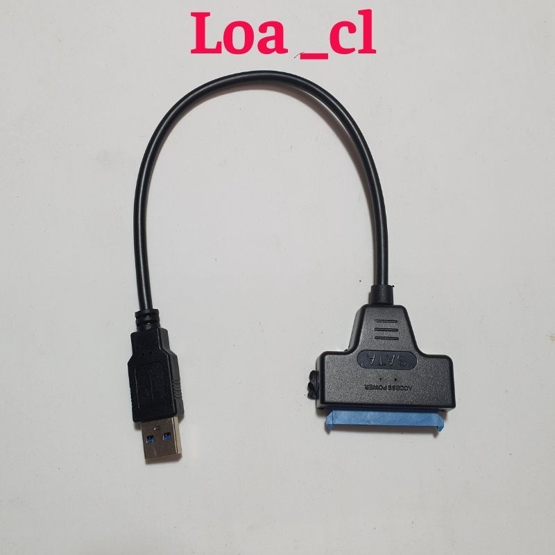 Dây cáp chuyển đổi USB / ra SATA 2.5 inch cho ổ cứng 2.5'' HDD/SSD