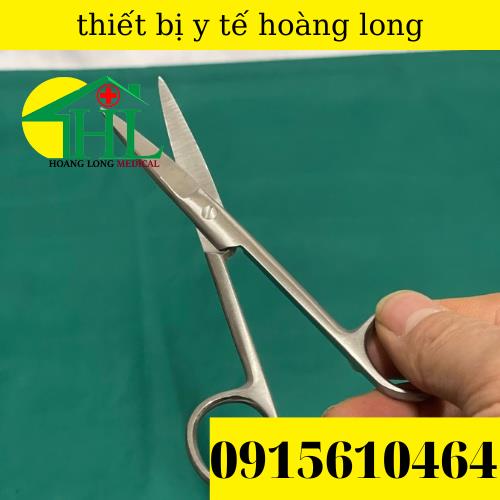 [Hàng Chính Hãng Parkistan] Kéo Y Tế Thẳng Nhọn 14cm- Kéo Cắt Chỉ