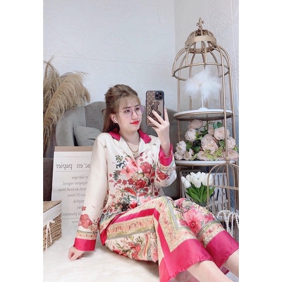 Bộ Pijama Latin Xịn Xò Tay Dài