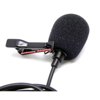 Microphone cài áo mini thu âm jack 3.5mm