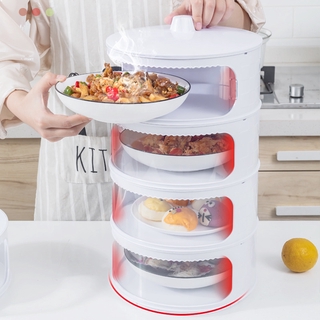 Lồng Bàn Đậy Thức Ăn Nhiều Lớp Chống Ruồi Muỗi Tiện Dụng