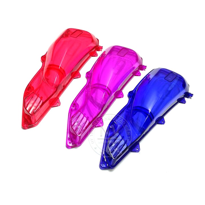 Ốp bầu lọc gió (Pô E), ốp pô Air Vision 110cc 2018, 2019 trong suốt nhựa PC Zhi.pat chính hãng