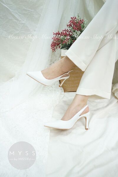 Giày nữ sling back 9 cm thời trang MYSS - CG181