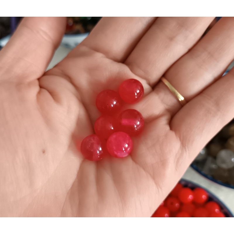 Viên đá thanh tẩy bài, làm handmade, xỏ DIY, trang trí bể cá, sưu tầm