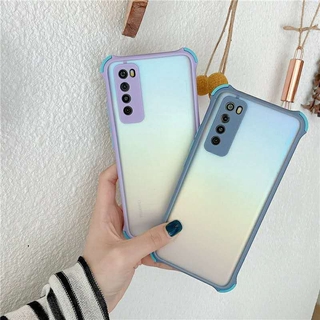 【Spot】OPPO Reno 2 2F 3 4 Candy Colors case Matte PC Phone Cover Four Corners Drop Resistance Casing