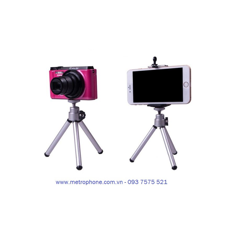 Chân tripod nhôm mini