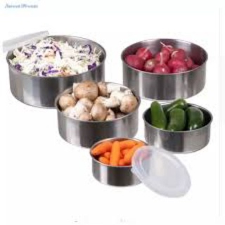 BỘ 5 THỐ INOX PROTECT FRESH BÕ