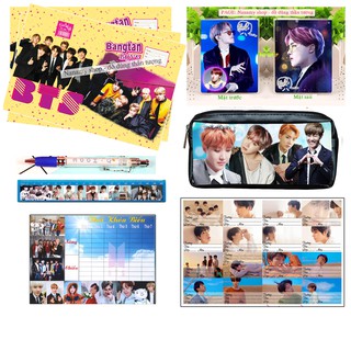 COMBO ĐỒ DÙNG HỌC TẬP JHOPE BTS