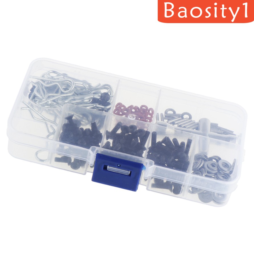 HSP RC Hộp 270 Ốc Vít Đầu Tròn Cho Xe Điều Khiển Từ Xa Cỡ 1 / 10