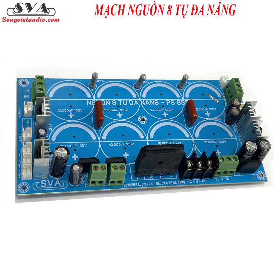 MẠCH NGUỒN 8 TỤ ĐA NĂNG PS 885