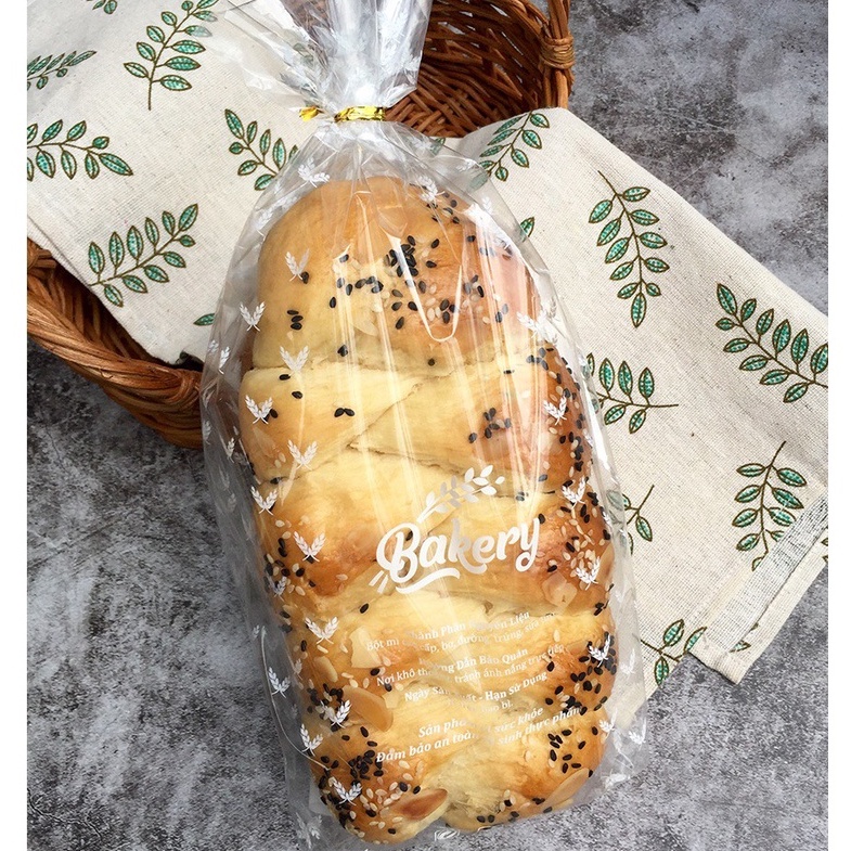 Túi Bánh Mì Hoa Cúc, Túi Sandwich ~ Bakery Lúa Mạch Trắng