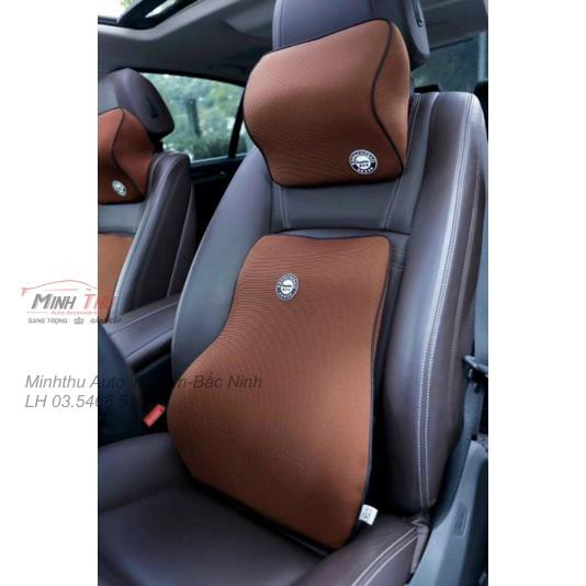 (Kangchebao - 4 Màu) Bộ Tựa Lưng, Tựa Cổ KANGCHEBAO Cao Su Non Nguyên Khối Siêu Đàn Hồi Chống Đau Mỏi Lưng Vai Cổ
