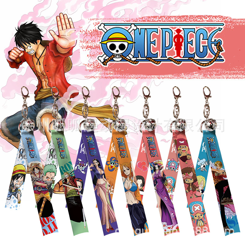 Móc khóa nhân vật hoạt hình One Piece đáng yêu