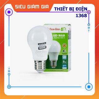 Bóng đèn led bulb tròn rạng đông 5w 7w 9w 12w 15w 20w 30w ánh sáng trắng và vàng