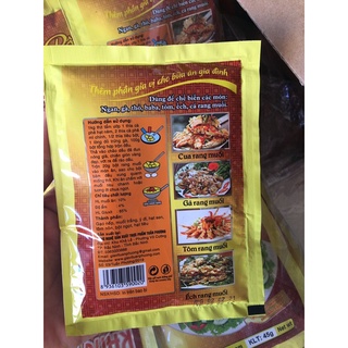 Bột rang muối gói 45g - Bột gà rang muối