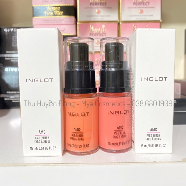 Má Hồng Kem AMC Inglot Face Blush Liquid