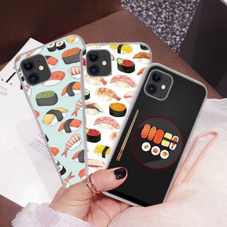 Ốp lưng họa tiết sushi cho iPhone 5 5S SE 2020 6 6S 7 8 Plus X
