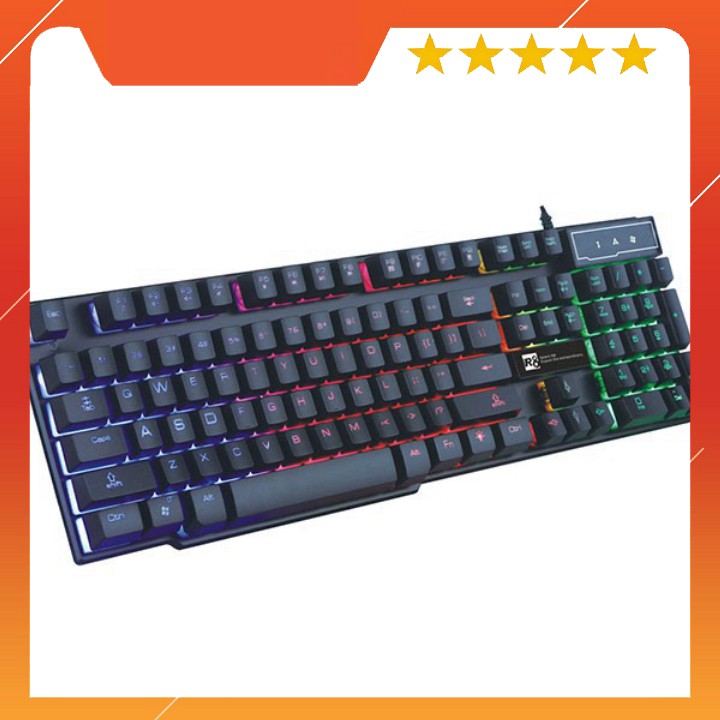 XẢ KHO - BÁN VỐN XẢ KHO - BÀN PHÍM GAMING GIẢ CƠ R8 1822 BTC01 KJGHFUROT9578