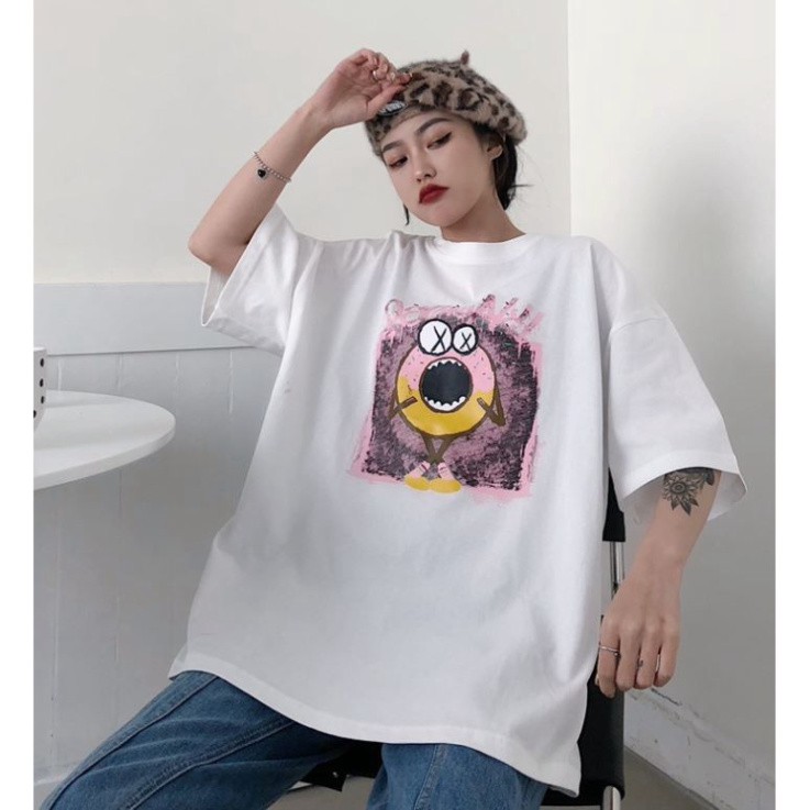 ÁO THUN, ÁO PHÔNG TAY LỠ UNISEX FORM RỘNG OVERSIZE ANIME M289 365 SHOP