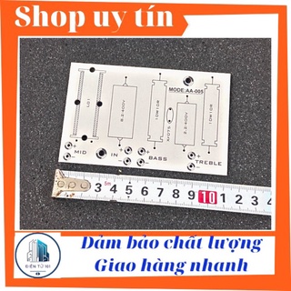 Bo mạch in PCB phân tần loa Trung và Trép dùng lắp loa kéo