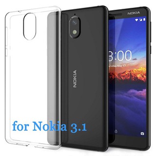 Ốp lưng dẻo trong suốt điện thoại Nokia 3.1