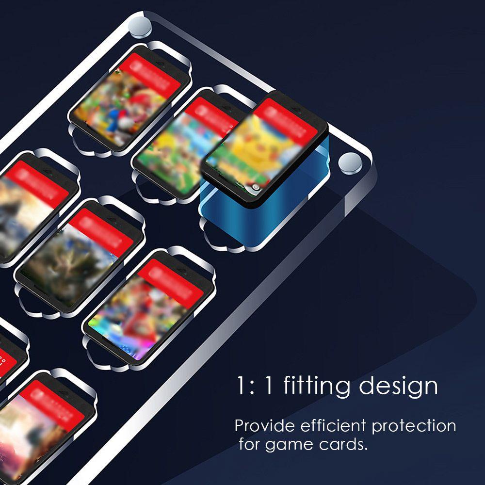 MAG Hộp Đựng Thẻ Game Nintendo Switch Bằng Acrylic Chống Sốc