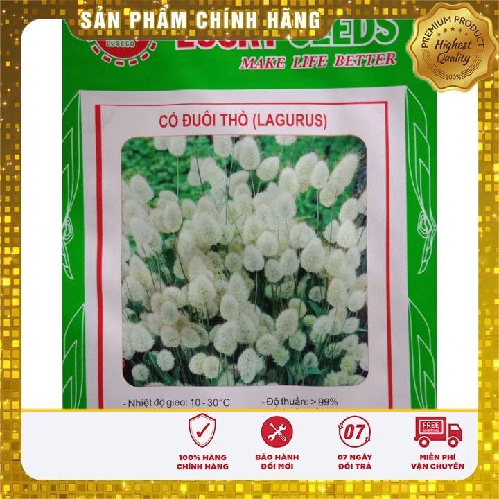 Hạt Giống Cỏ Đuôi Thỏ ( 0,2 gram)