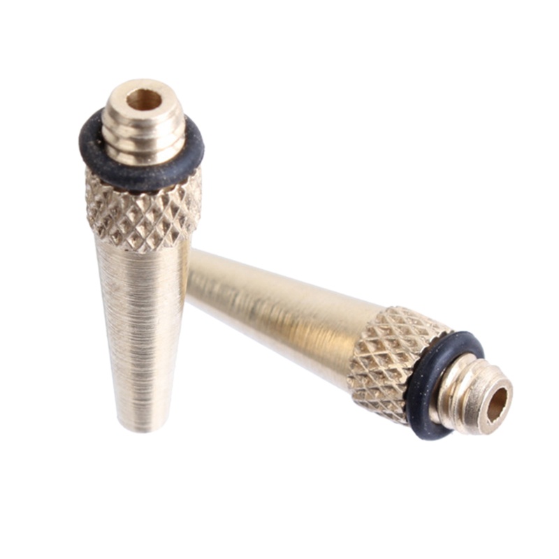 Adapter Chuyển Đổi Bơm Hơi Presta &amp; Schrader Bằng Đồng Thau Chuyên Dụng Cho Xe Đạp