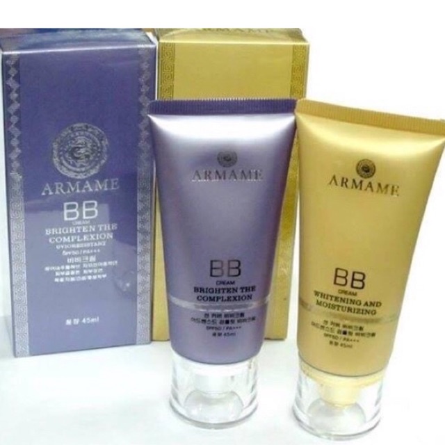 Kem lót BB cream Armame 45ml  – Kem nền có chứa SPF50+ / PA ++ giúp chống tia UVA/UVB từ ánh nắng mặt trời