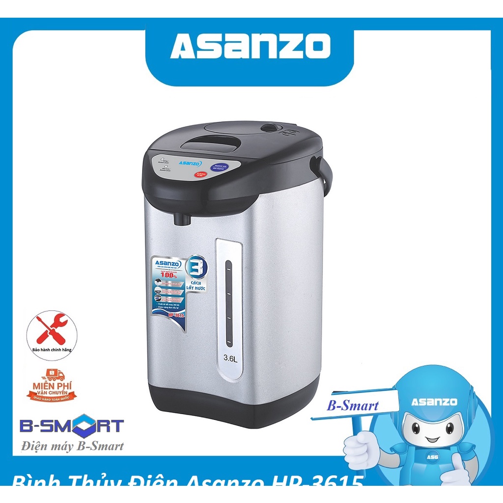 Bình Thủy Điện Asanzo HP-3615 3.6 lít