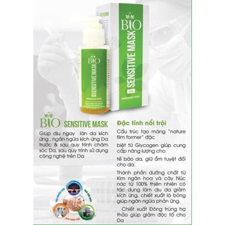 Mặt nạ thải độc Bio Sensitive Mask 250g và 80g