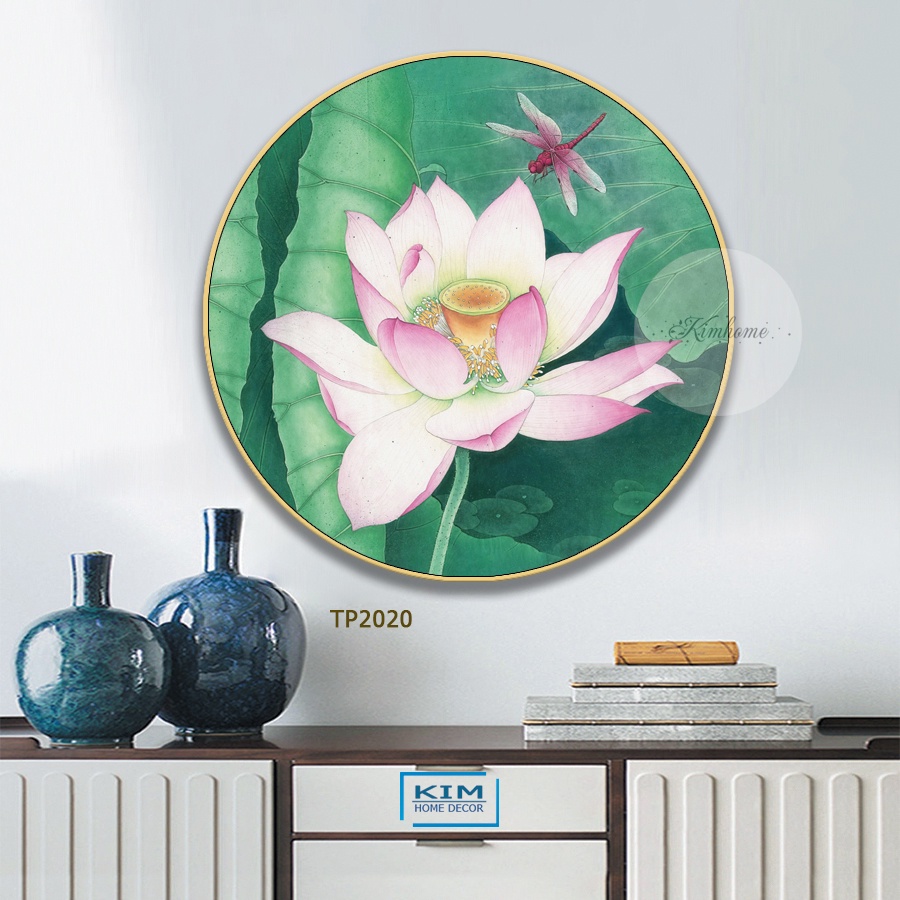 Tranh Canvas Hoa Sen, Tranh Treo Tường