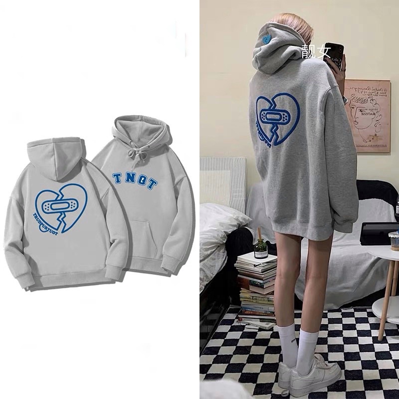 Áo Hoodie TNQT Form Rộng Nam Nữ Unisex | WebRaoVat - webraovat.net.vn