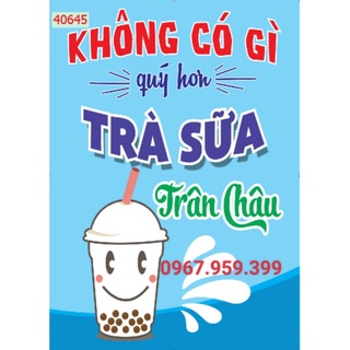 Tranh 3D trang trí quán cà phê trà sữa trà chanh