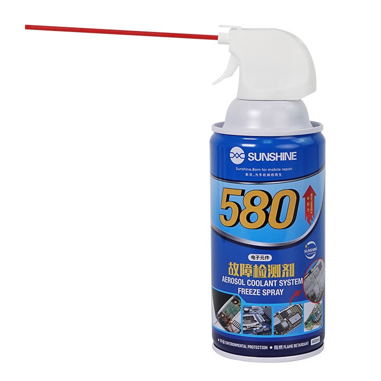 Xịt băng/ xịt bông tuyết test chập, dò chạm mạch sửa điện thoại MaAnt V9 Pro/ Sunshine S580