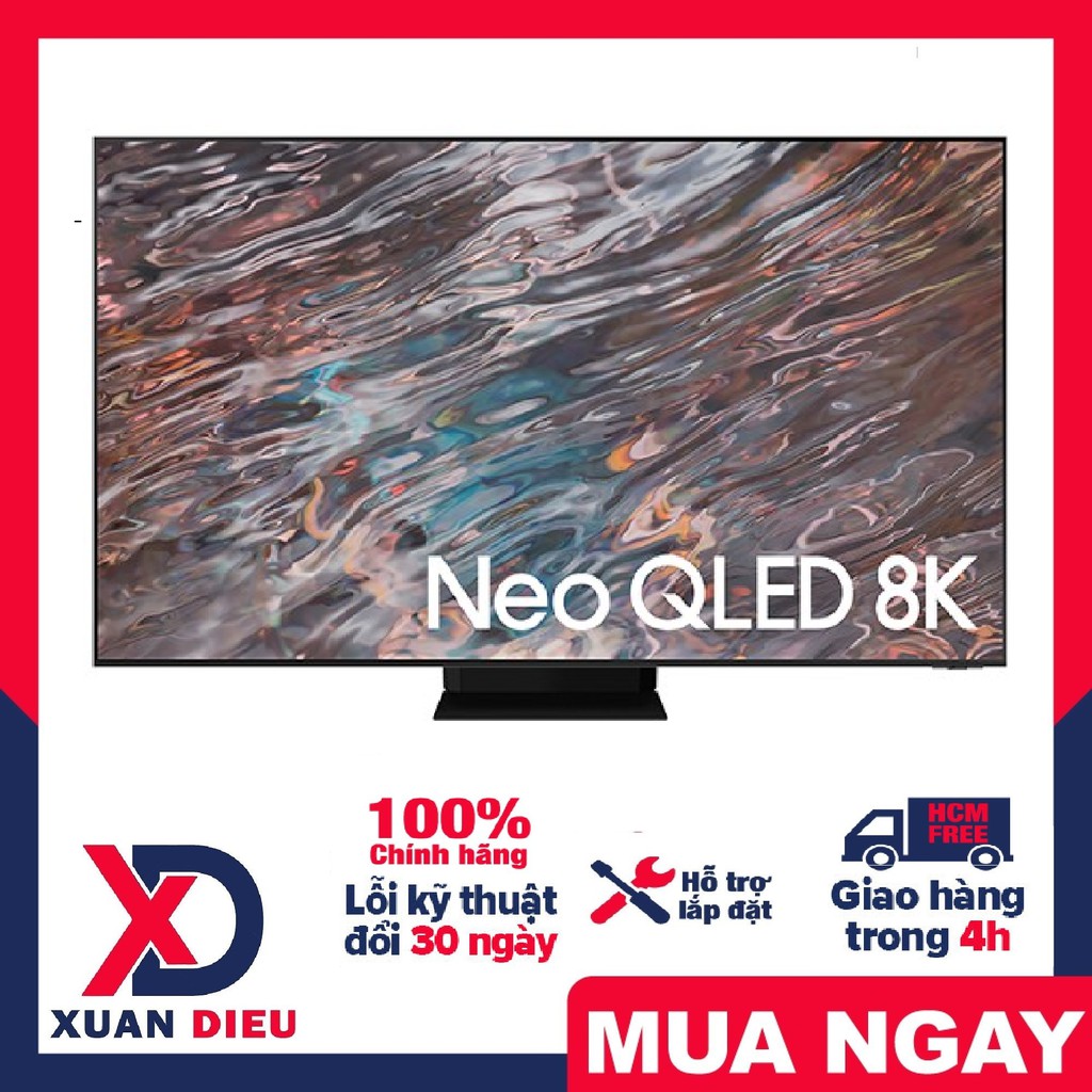 Smart Tivi Neo QLED 8K 65 inch Samsung QA65QN800A Mới 2021 thiết kế Infinity One tràn viền