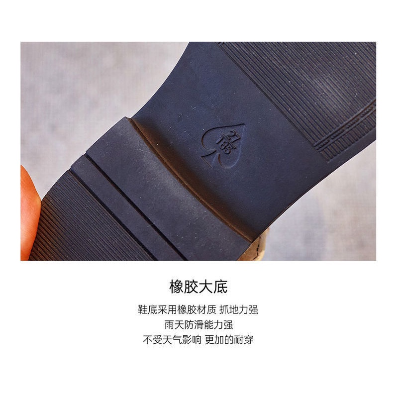 Giày Da Đế Mềm Phong Cách Anh Quốc Thời Trang Xuân Thu 2022 Cho Bé Gái