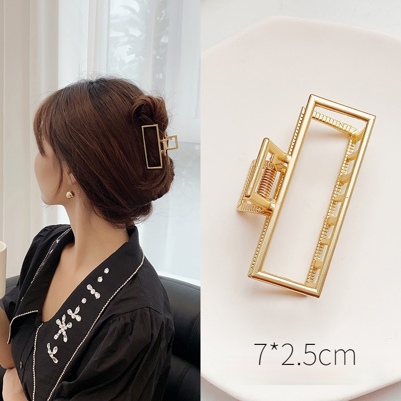 Kẹp tóc kim loại phong cách thời trang xinh xắn dành cho nữ