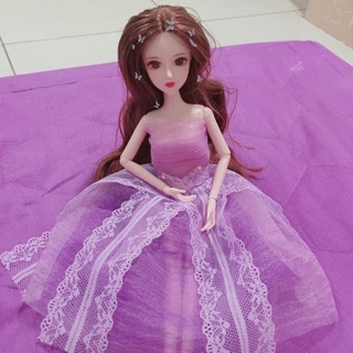 🌷🌷Đầm búp bê công chúa màu tím phối ren xinh đẹp🌷🌷