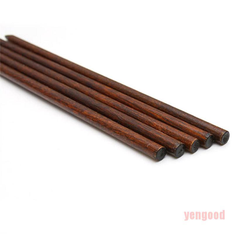 Bộ 10 Trâm Cài Tóc Gỗ Mun Chạm Khắc Tinh Tế Phong Cách Retro