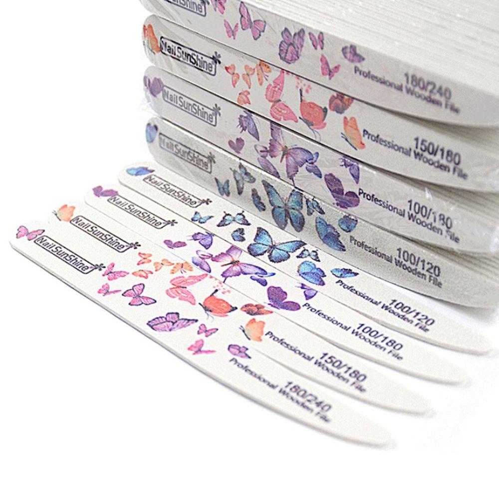 OCEANMAP Bộ 10 Cây Dũa Móng Tay Chuyên Dụng Cho Salon Làm Đẹp