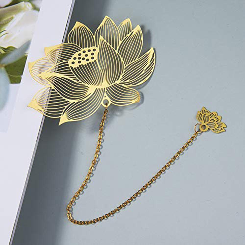 Lanfy Đánh Dấu Trang Sách Bằng Kim Loại Hình Chiếc Lá Phối Dây Xích Và Tua Rua Cá Nhân Hóa Vintage Cho Trẻ Em Người Lớn