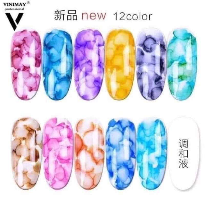 Set Cồn Loang Vinimay 12Màu