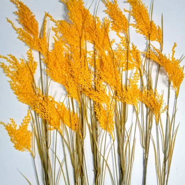 Bông lúa giả 100cm decor trang trí Tết