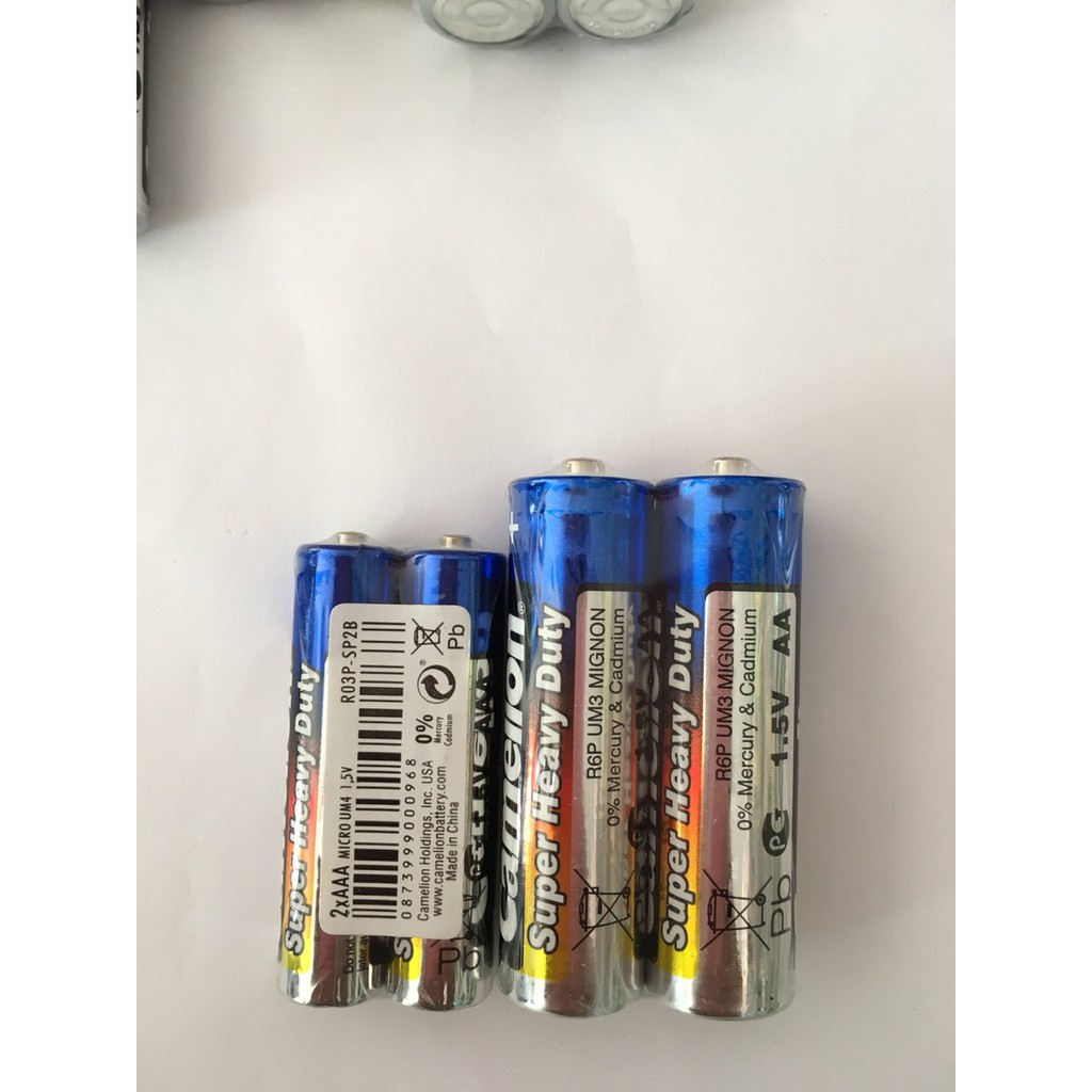 Gói 2 viên pin AA  hoặc AAA  Camelion 1,5V