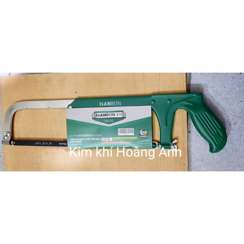 Cưa sắt cầm tay cao cấp, giằng cưa sắt, khung cưa sắt HanBon 180, 450mm