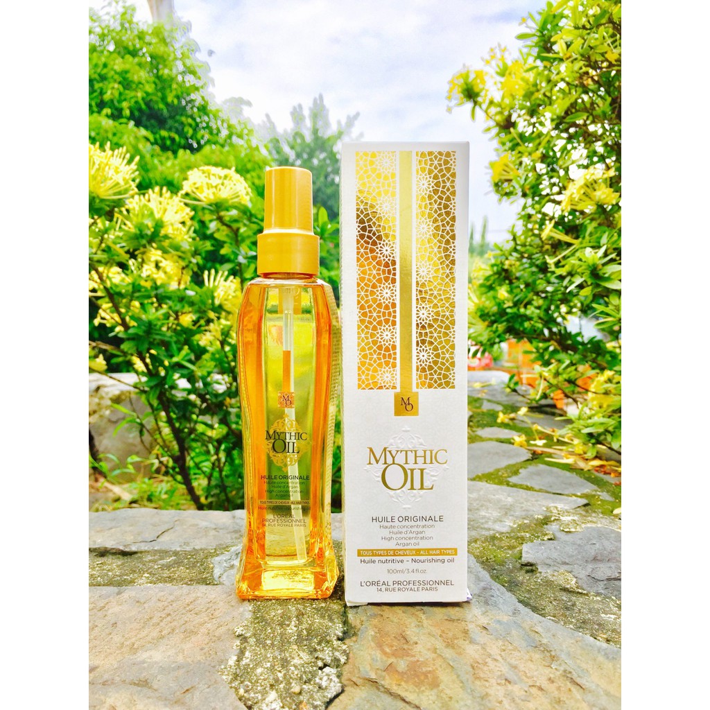 Tinh dầu nuôi dưỡng tóc L'oreal MYTHIC Nourishing Oil 100ML ( All Hair Types )