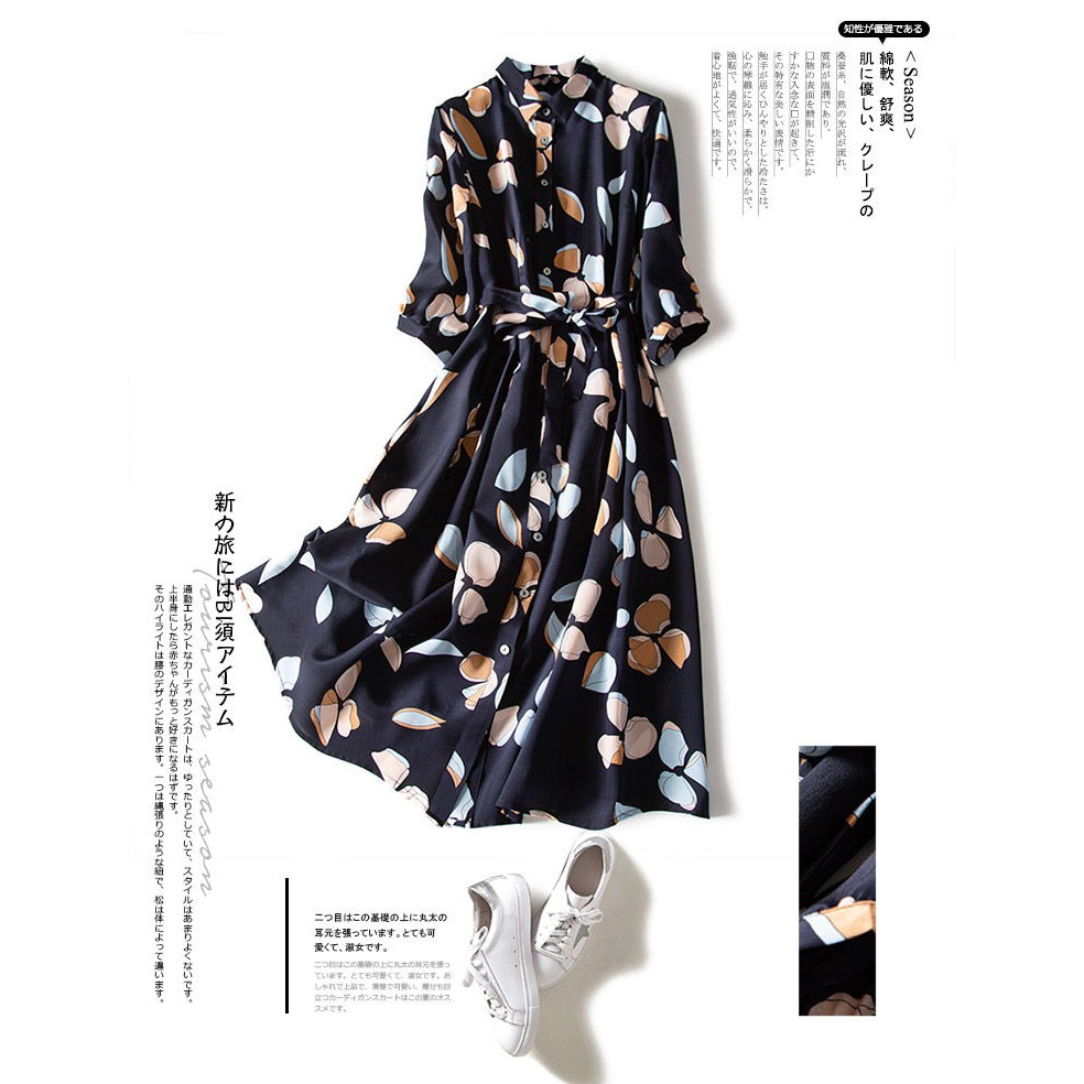 Đầm Chiffon Dáng Rộng Cổ Chữ V Thời Trang Mùa Hè Cho Nữ | BigBuy360 - bigbuy360.vn