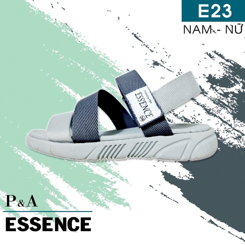 GIÀY SANDALS P&A NAM/ NỮ E23 SIÊU NHẸ SIÊU ÊM ĐẾ PHYLON MAU KHÔ